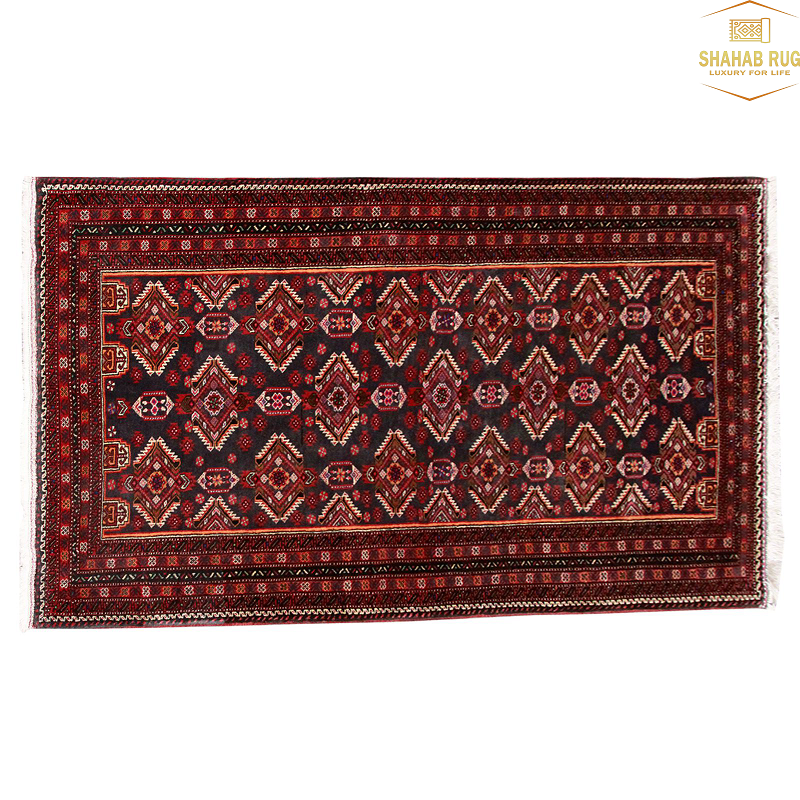 Handwoven Persian Baloch rug