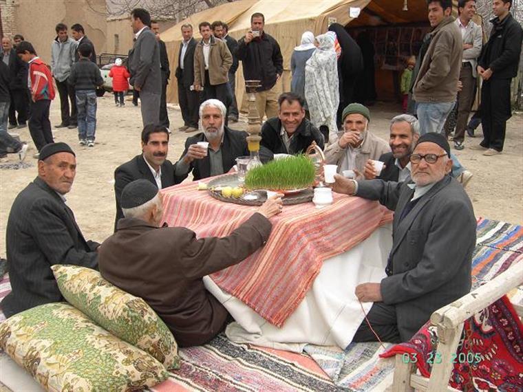 Persian Carpet from Khan Abad village in Saveh